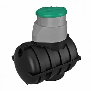 Пластиковая емкость ЭкоПром подземная U 1250 oil (Черный) 0